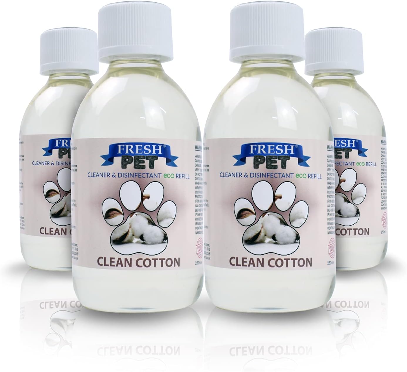 Trade Chemicals FRESH PET DISINFECTANT CLEANER PACK ECO REFILL TO