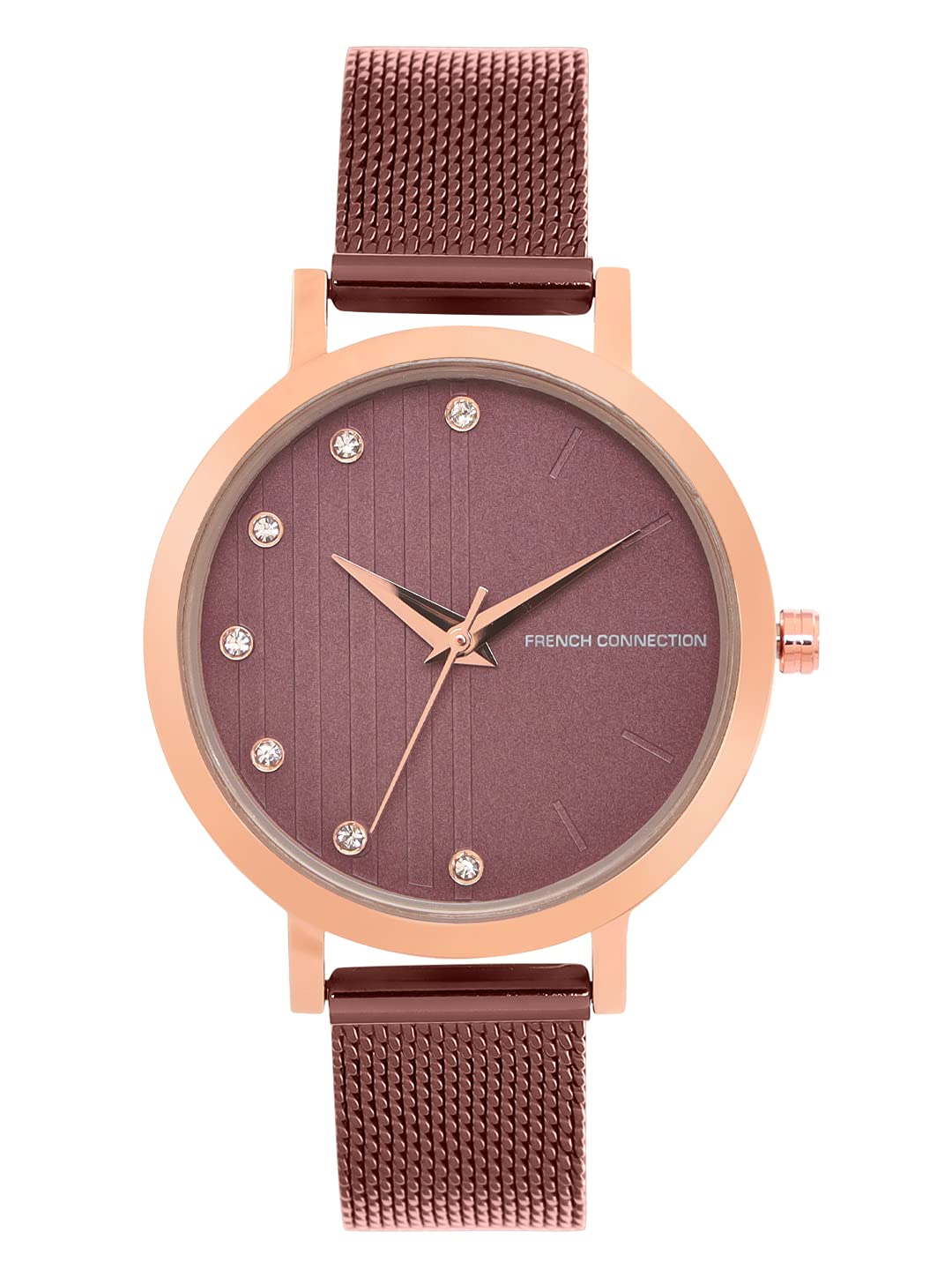 French Connection Analog Brown Dial Womens Watch-FC20-63L-R (B096MQRYK4) Amazon Price History, Amazon Price Tracker