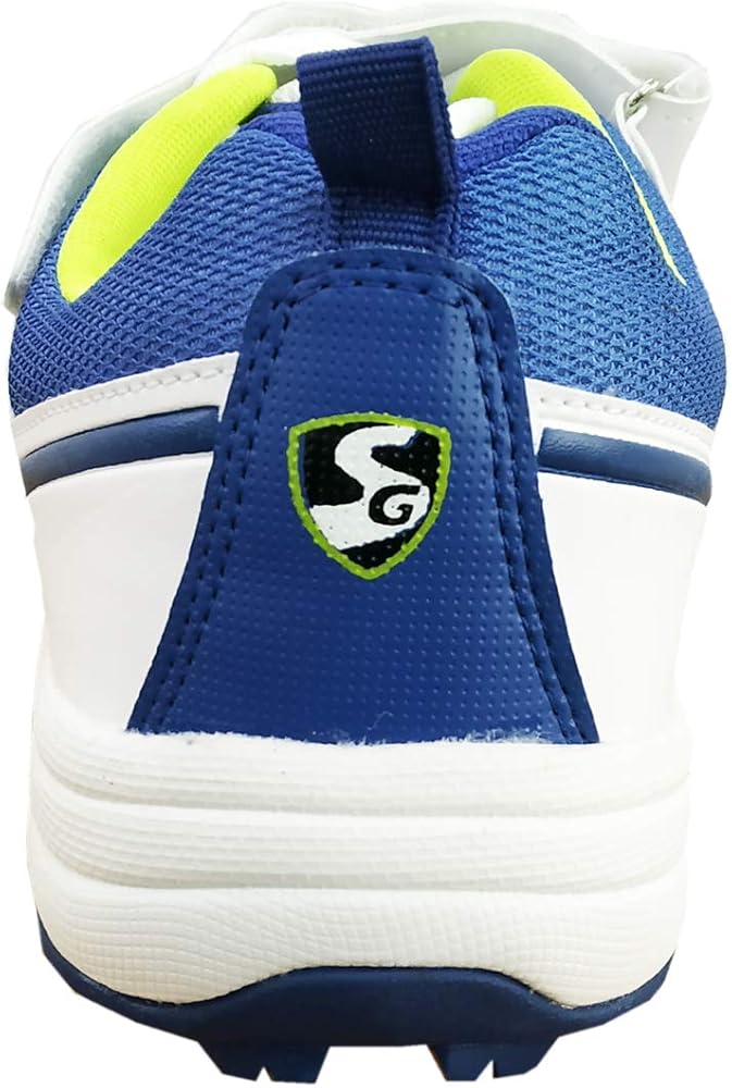 SG Mens White, Lime, Royal Blue Stroke 2.0 Full Metal Spikes