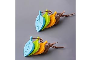 Charming Leaf Door Stopper Wedges for Child Safety and Home Decor