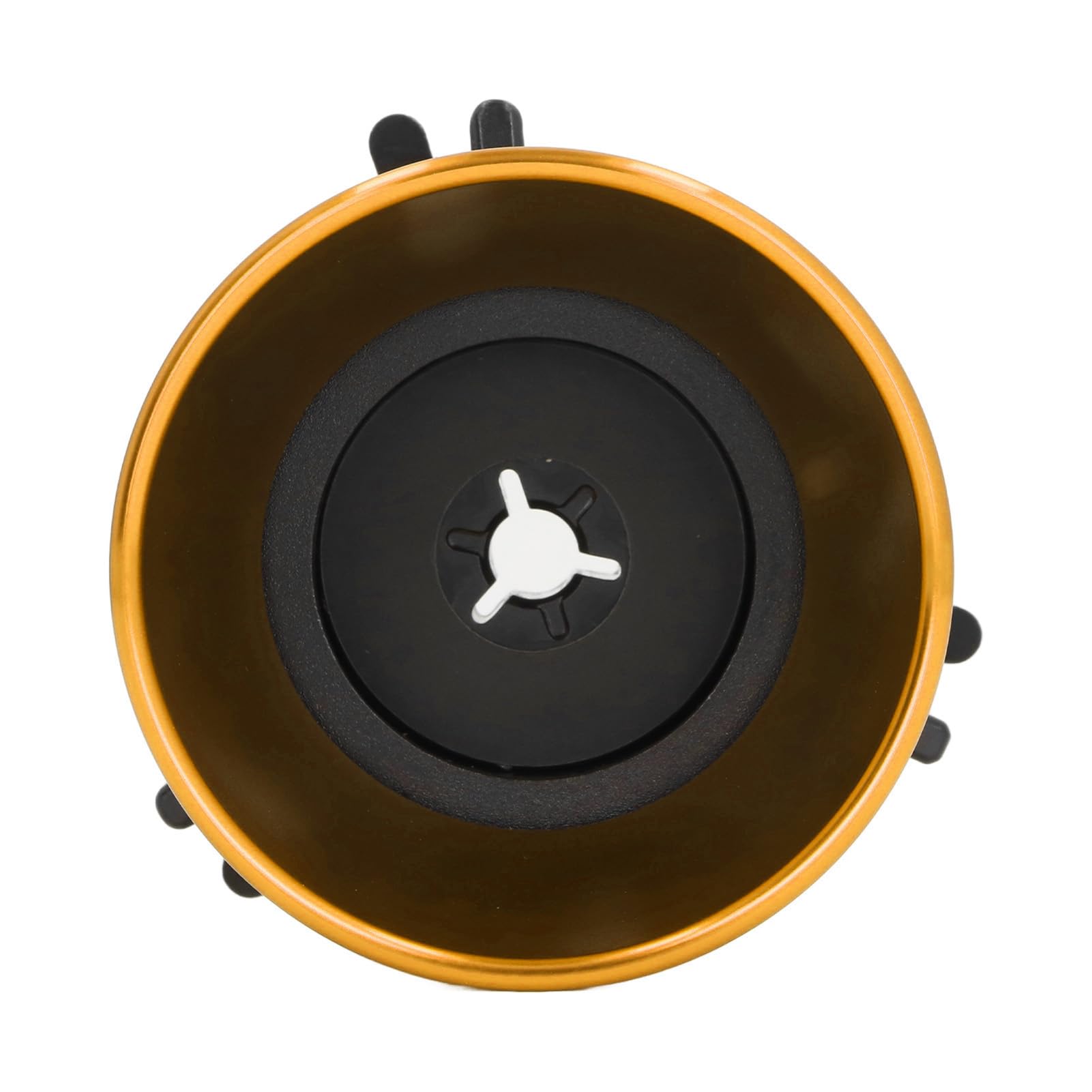 SENECESLI Adattatori Universali per Hub NAB in Alluminio Lucidato da 10 Pollici per Studer, Akai, Set di 2, Facili da Installare, Adatti a Vari Lettori Reel to Reel (GOLD)