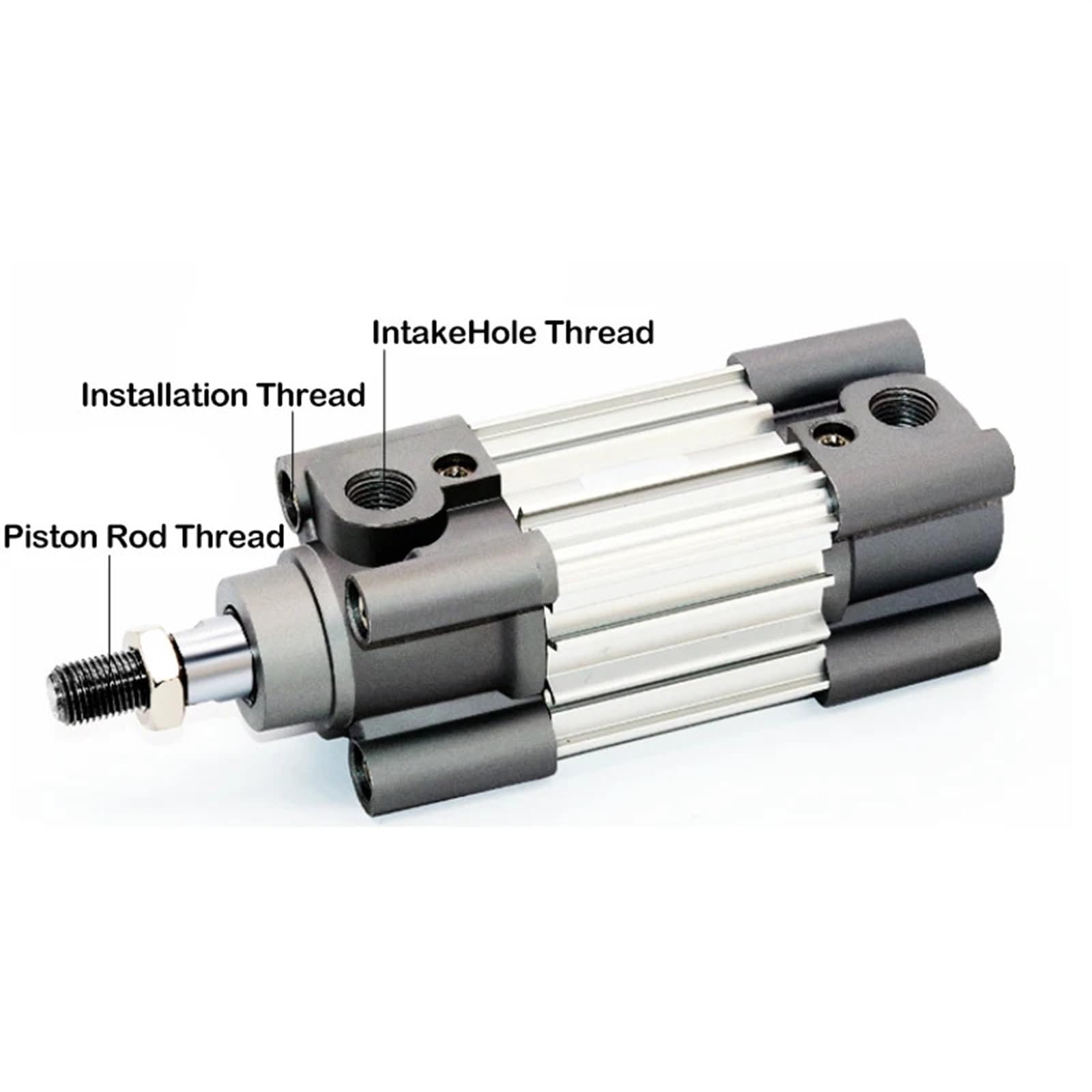 CP96SDB Vérin pneumatique standard Alésage du vérin pneumatique 63 mm/80 mm/100 mm Course 25-350 mm 1 pièce(Stroke 225mm,Bore 100mm)