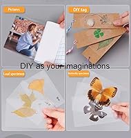 Vista 5 de Papel tapiz transparente para despegar y pegar, Protector de pared de papel tapiz autoadhesivo, Papel de contacto a prueba de aceite e impermeable