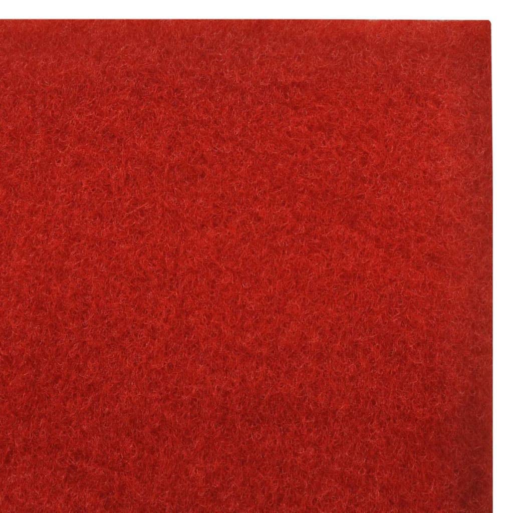 Tapis rouge 1 x 20 m Extra lourd 400 g m²