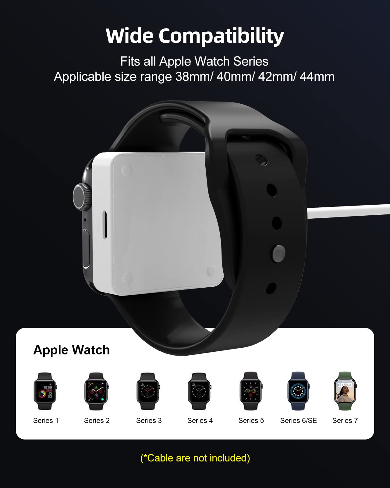 Amazon.co.jp: iFory Watch充電器 Apple Watch Series 6/SE/5/4/3 MFi 