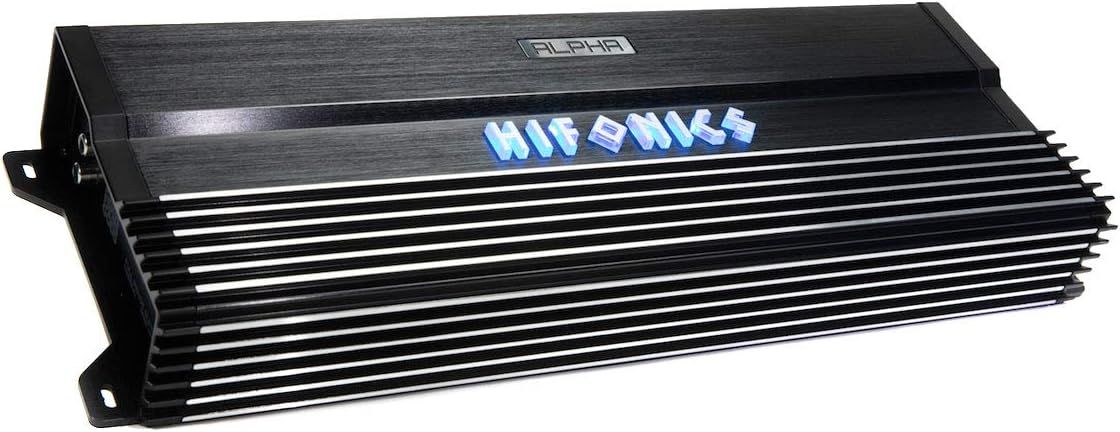 Hifonics A1000.2D Alpha Series Compact 1000 Watt Two Channel Car Amplifier Full Range Super D-Class Amp