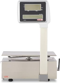 Torrey W-LABEL-40L NTEP Price Computing Thermal Label Printing Scale 40LB x 0.01 LB, Stainless Steel Casing with 350 Plus Direct Access