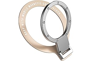 JCHIEN Universal Magnetic Wireless Charger Adapter, Phone Ring Holder, Cell Phone Ring...