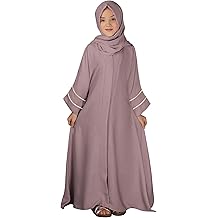Muslim Abaya For Girls Islamic Prayer Abayas Dress with Hijab Ramadan Cardigan Kaftan Robe Dresses Dubai Outfits
