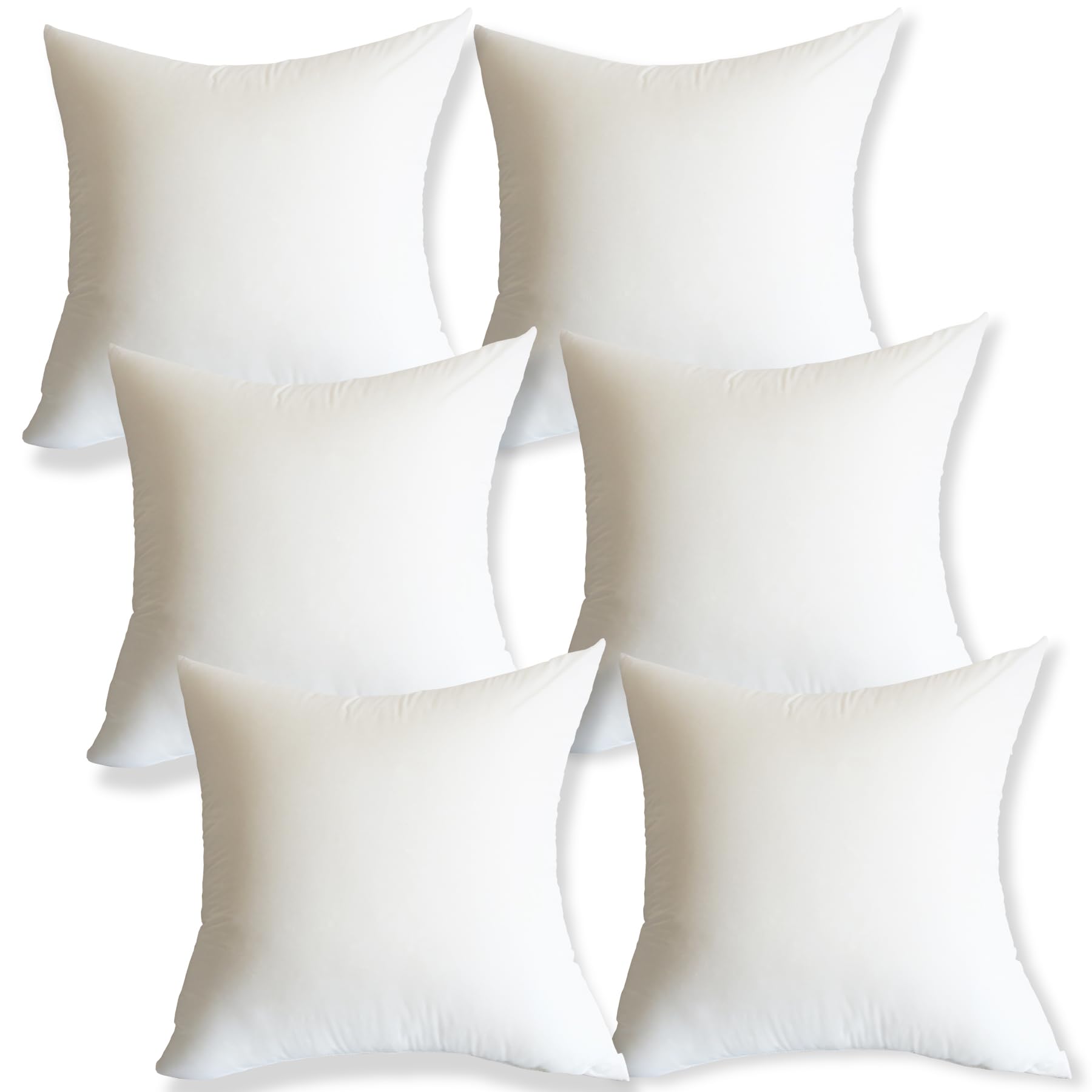 Amazon.co.jp: Hokushin(ホクシン) ヌードクッション 50×50 6個セット