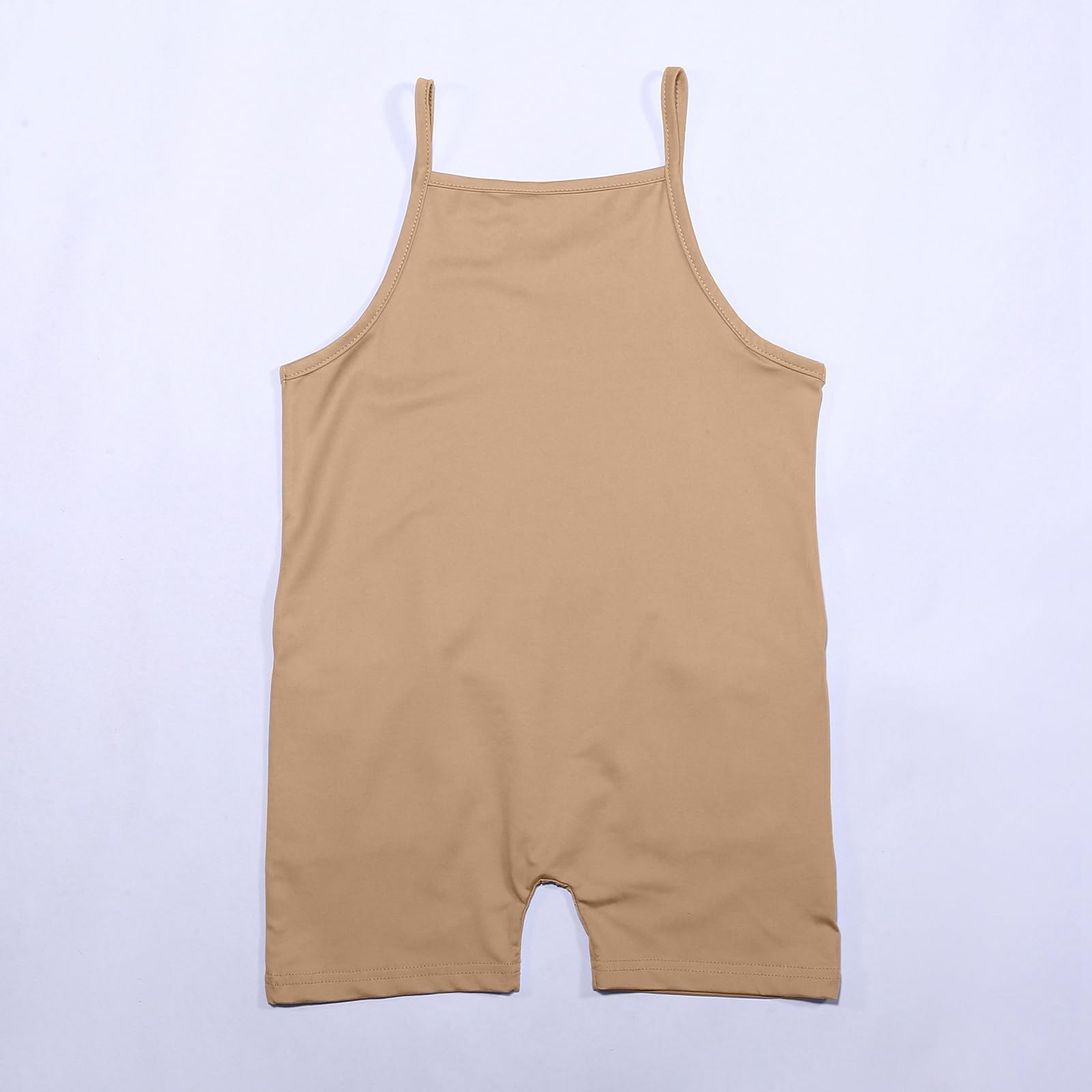 Generisch Ropa de trabajo de invierno casual pelele tirantes espaguetis pantalones cortos mono con bolsillos zapatillas 24 niños