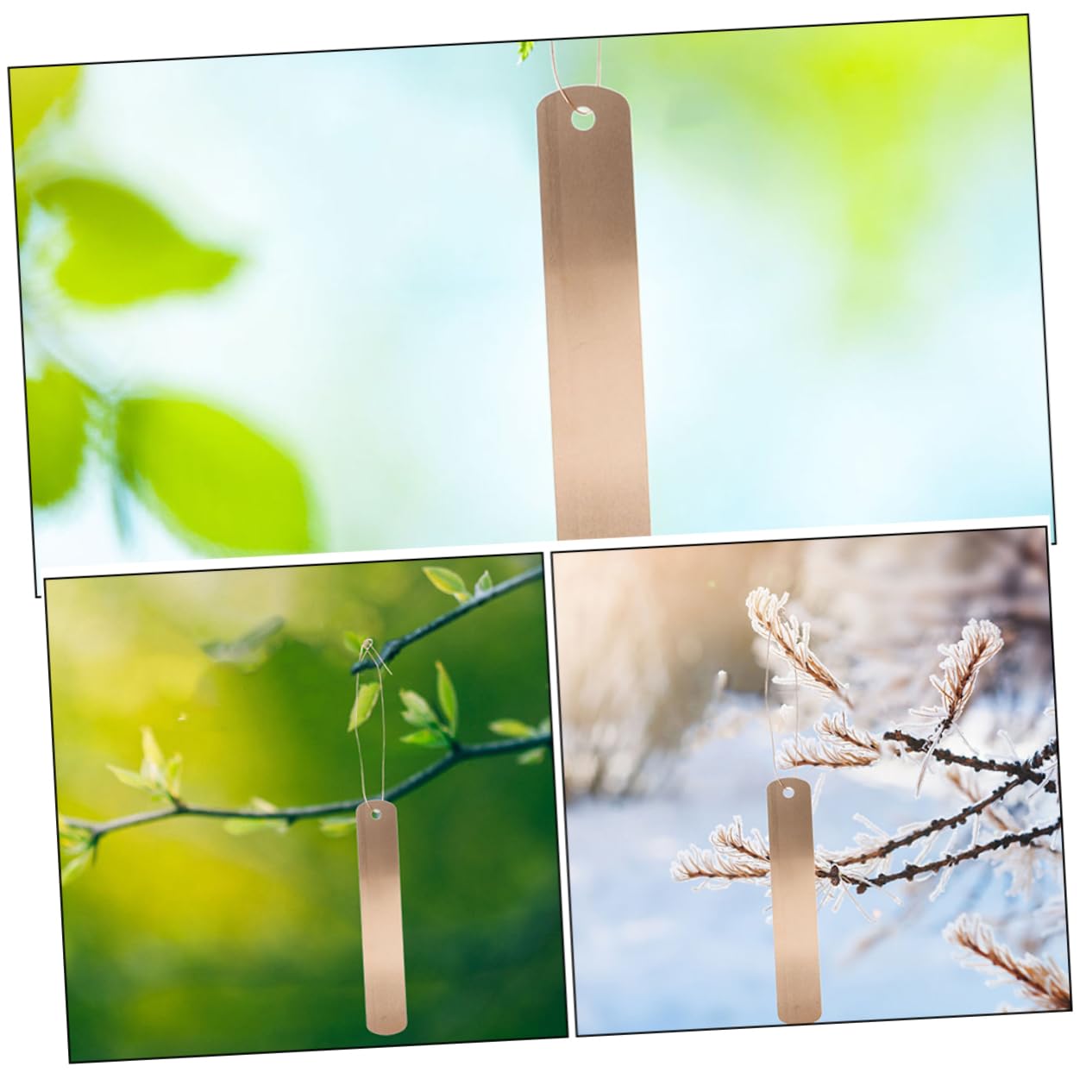 Supvox 120stücke Metall Pflanzenschilder Wiederverwendbare Wetterfeste Etiketten Für Garten Gewächshaus Und Baumschulen Langlebige Moderne Pflanzenlabels Kupferfarbe