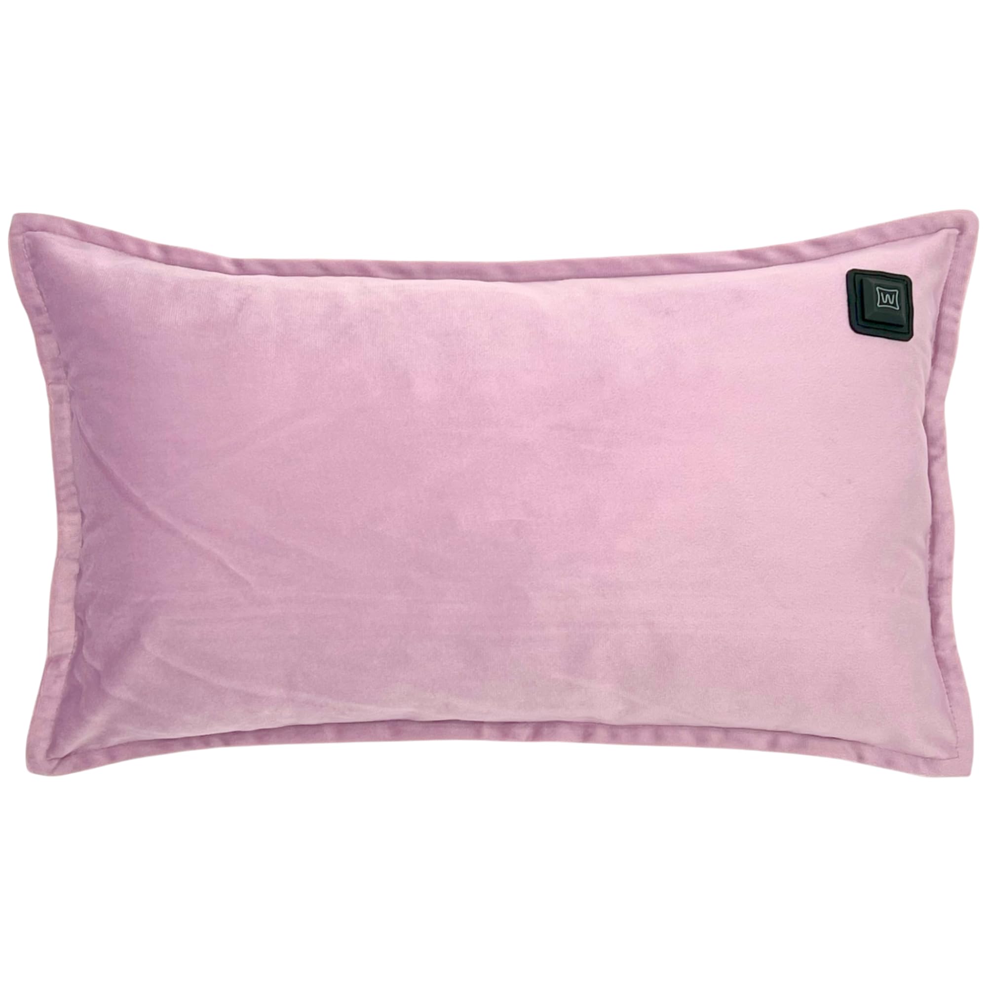 cuscino riscaldante infrarossi viola velluto 30x50 cm