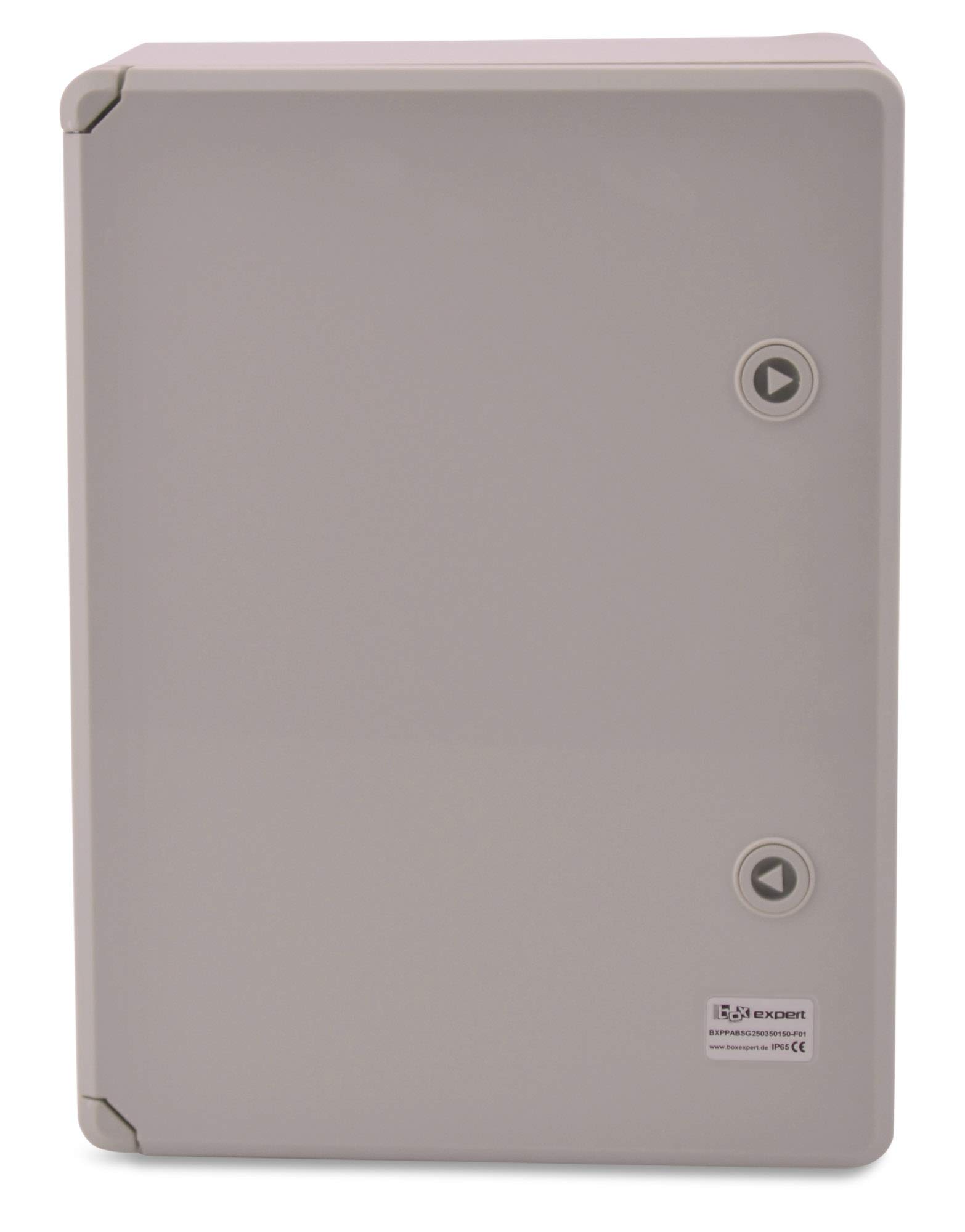BOXEXPERT Custodia in plastica ABS, IP65, custodia a parete, custodia vuota, 350x250x150 mm, grigio, custodia serie Fleet