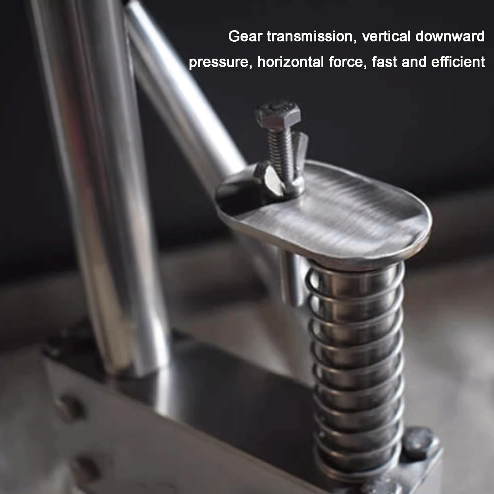 Máquina Manual para Prensar Tartaletas, Prensa de Tartas de Huevo de Acero Inoxidable con Molde Antiadherente - Herramienta de Formado de Masa para Panadería, Café y Repostería en Casa