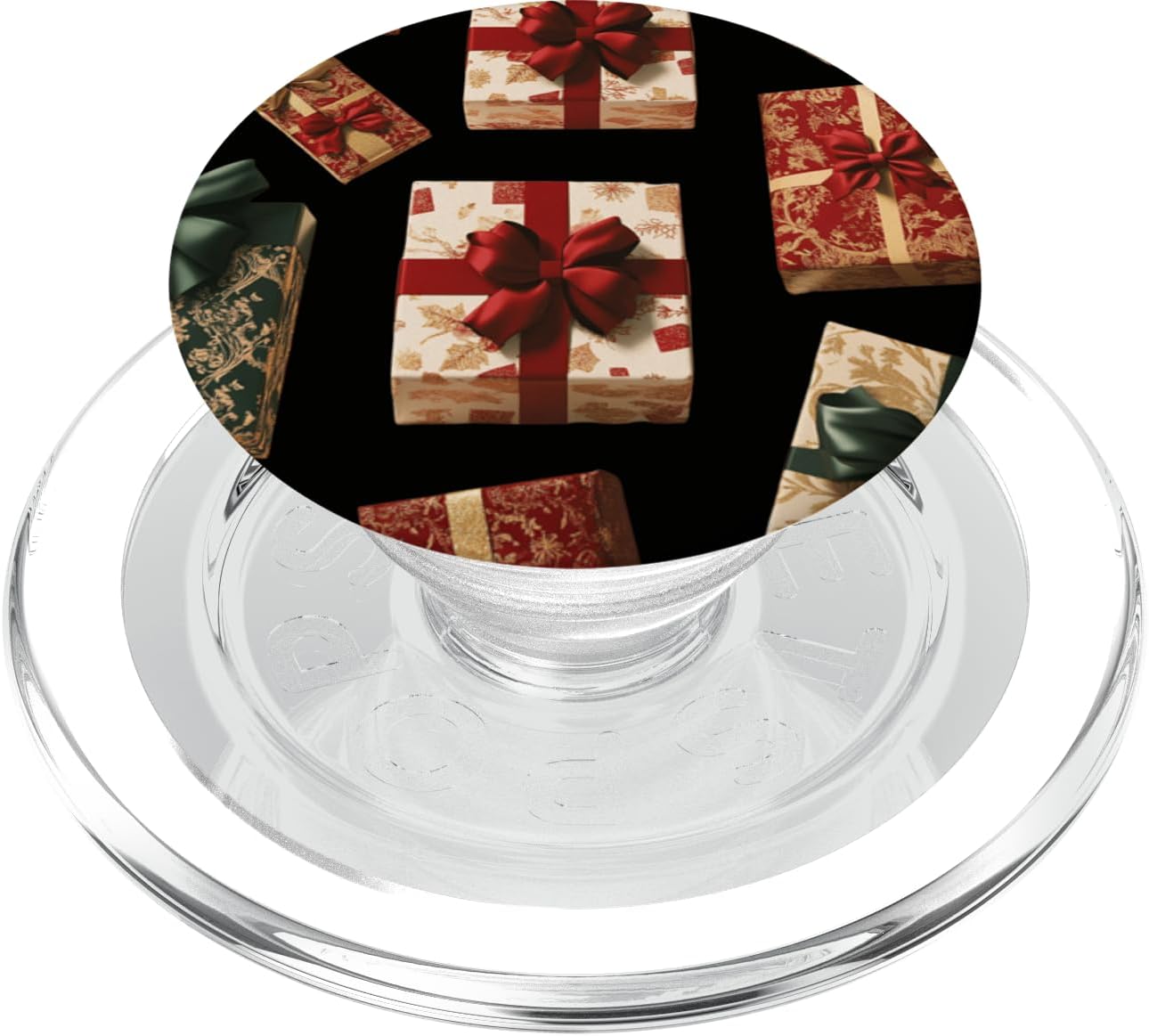 Joyful Christmas Boxes for Holiday Festivities PopSockets PopGrip for MagSafe