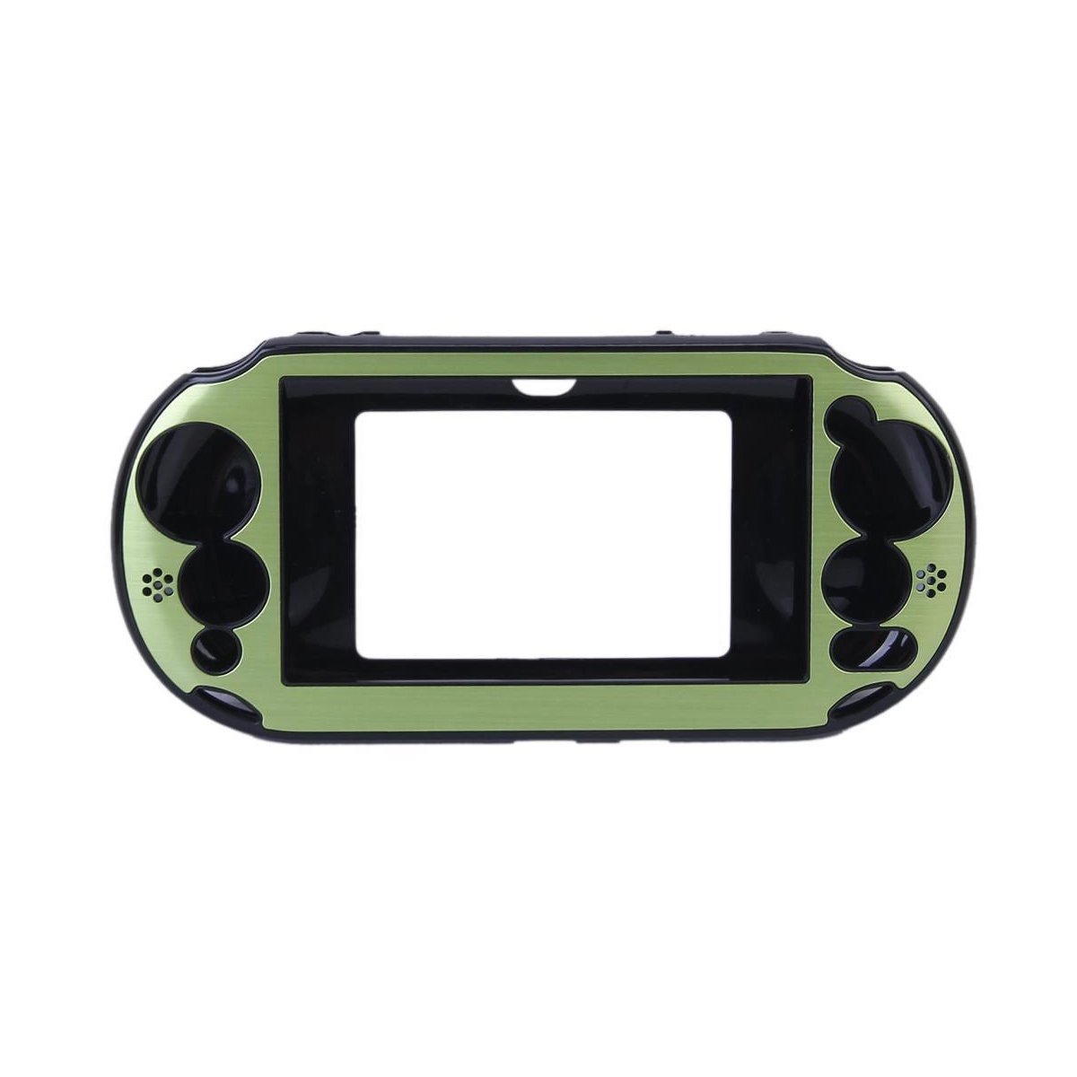OSTENT Colorful Aluminum Metal Skin Protective Cover Case for Sony PS Vita PSV PCH-2000 - Color Green