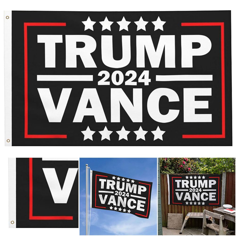 Bandiera Trump Vance 2024 3x5 Piedi Rendere L'America Di Nuovo Grande