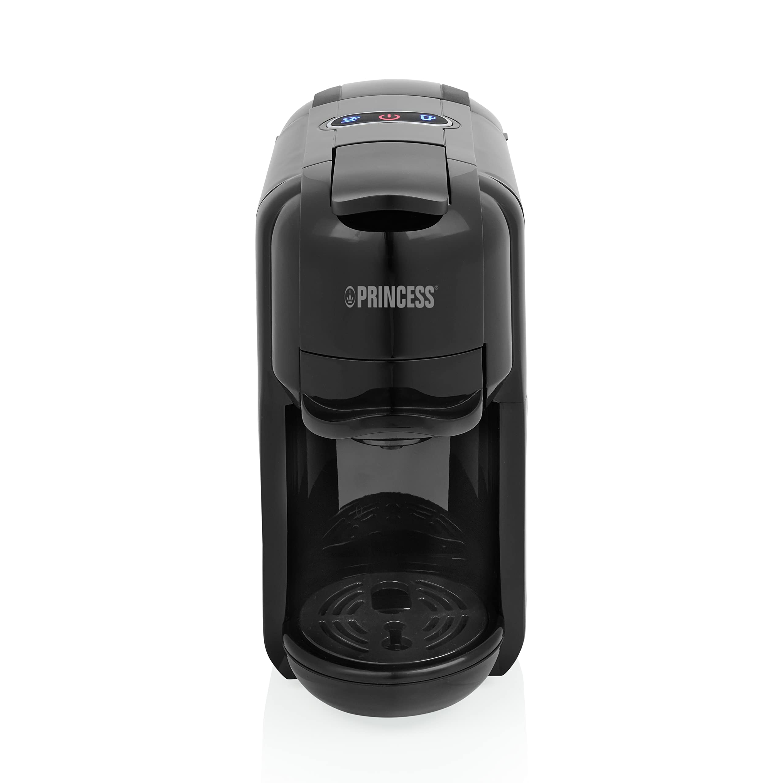 Princess Macchina da caffè multi capsula in acciaio 3 in 1-19 bar - 0,6 L - adatta per Nespresso, Dolce Gusto e varie capsule o cialde ESE - 249452