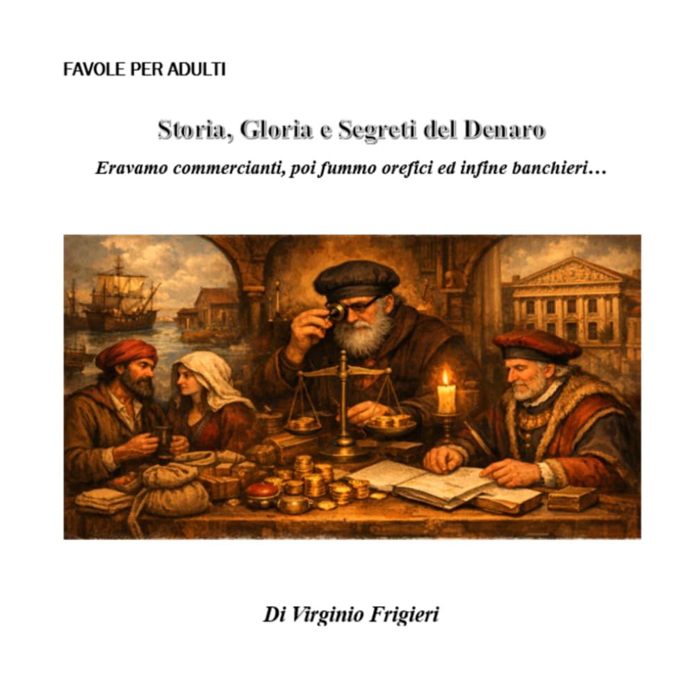 Storia, Gloria e Segreti del Denaro: Eravamo commercianti, poi fummo orefici ed infine banchieri (Favole per Adulti)