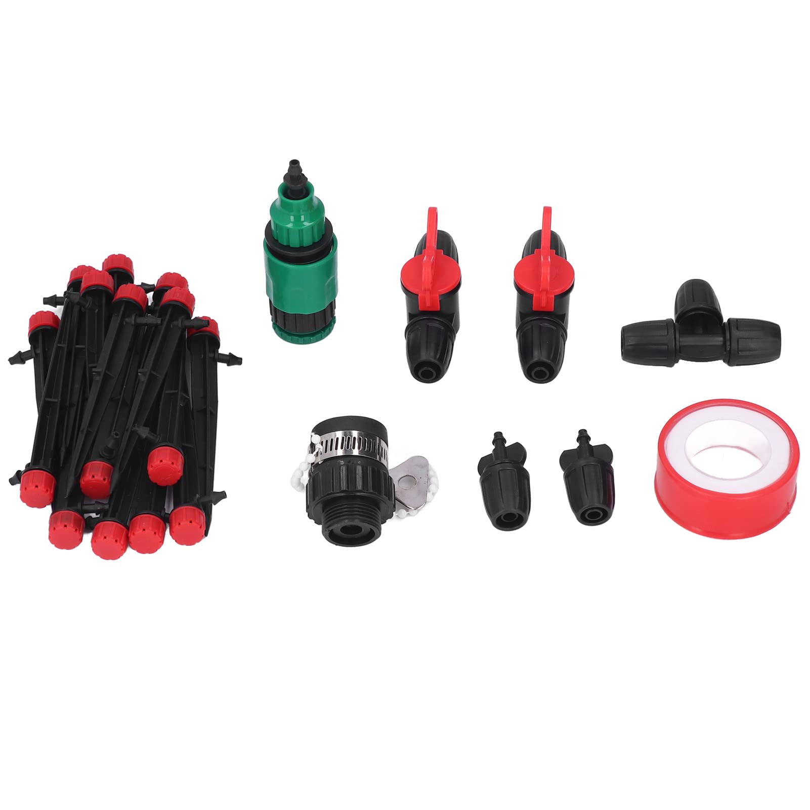 Kit de Riego Goteo, de Riego de Jardín con Tubería de Distribución 8/12 4/7 para Césped