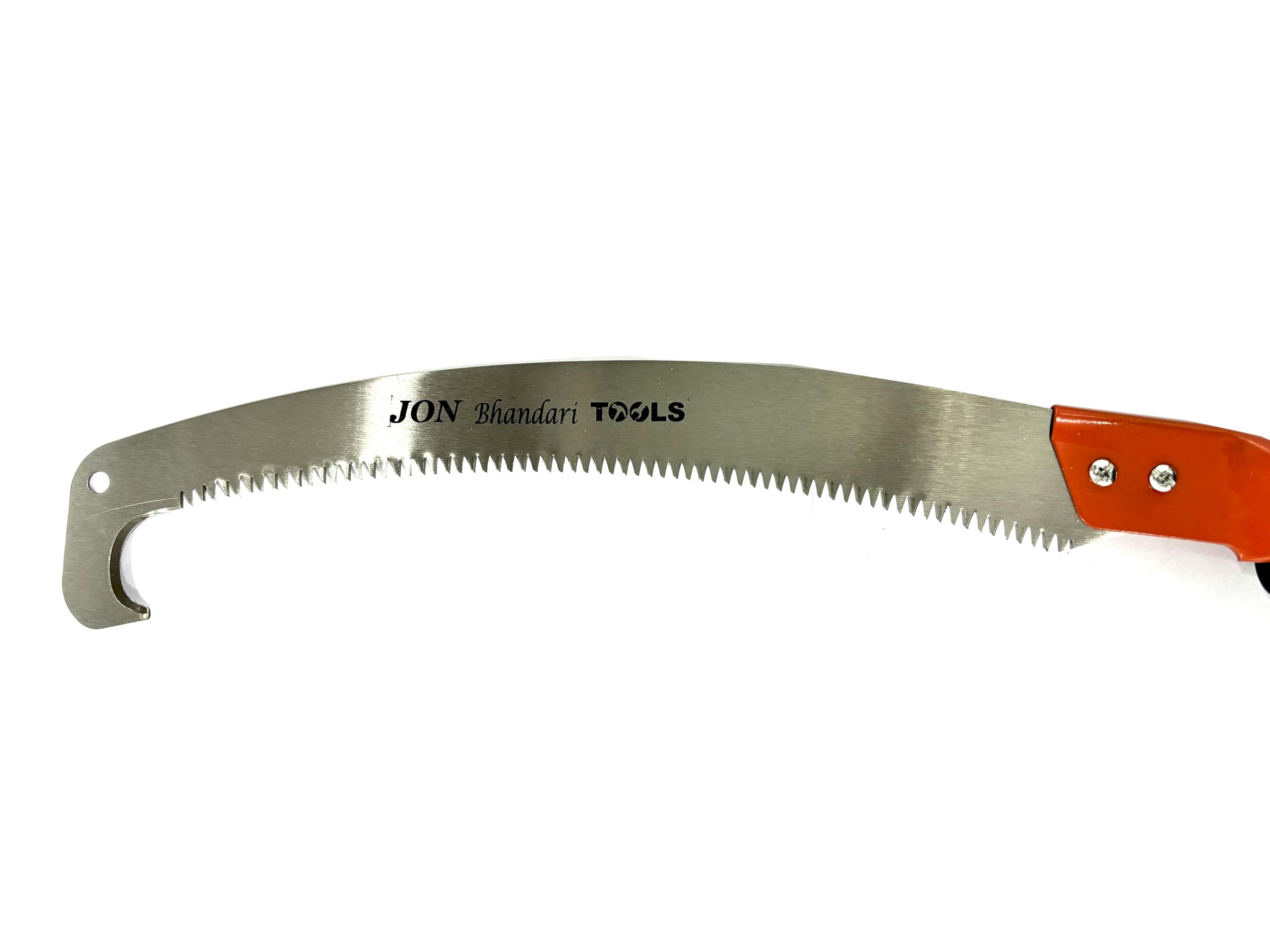 Jon Bhandari Tools Curved Pruning Saw 350mm with Hook – Hand Saw for Tree Branch Cutting & Trimming – Sharp Blade with Hooked Tip, Long Reach & Non-Slip Handle for Gardening - Image 2 thumbnail
