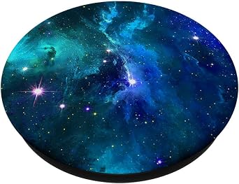 Blue Galaxy Popsocket Cool Jade Blue PopSocket Blue Galaxy PopSockets لاصق PopGrip