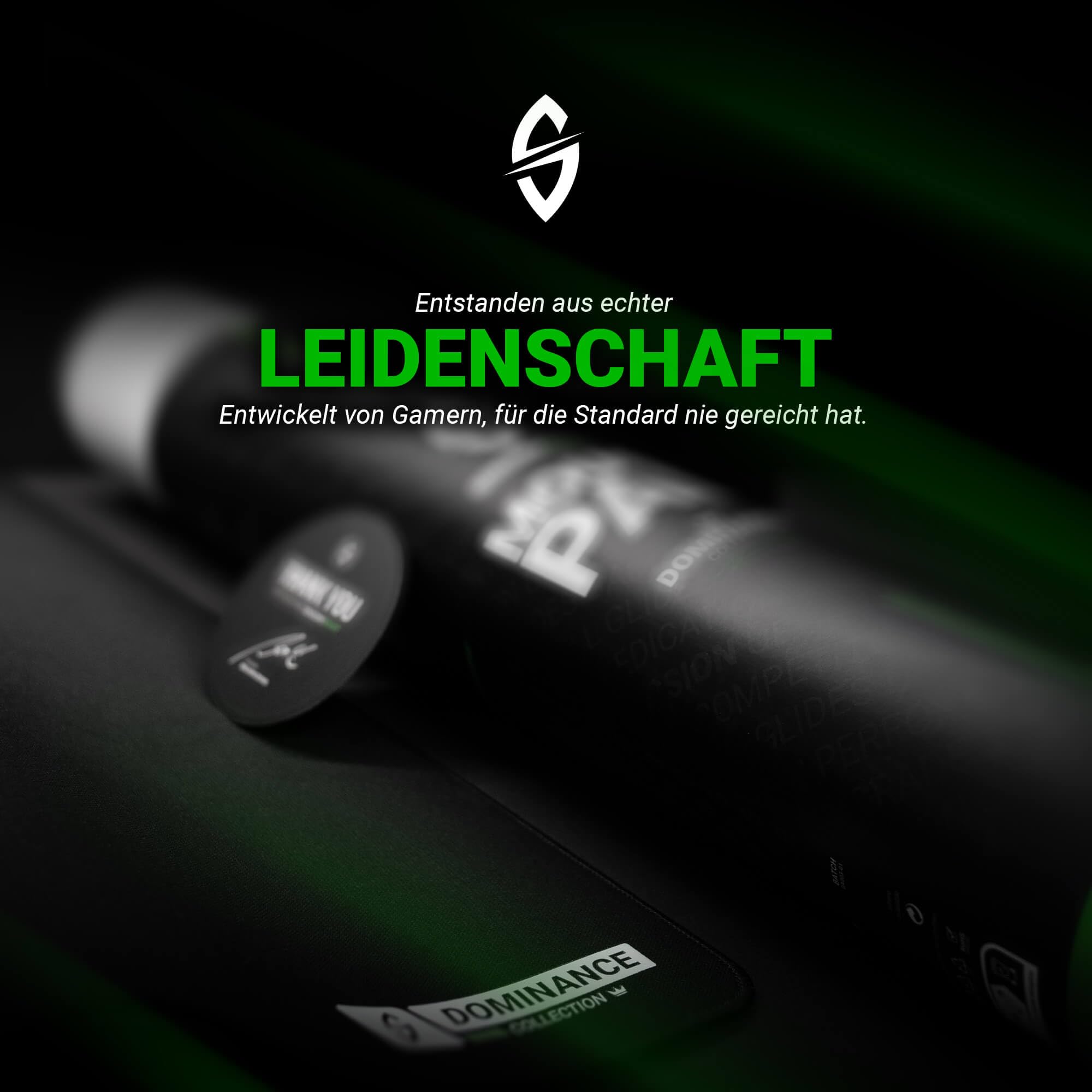 SensoryBoost FlickSTORM – Speed Gaming Mauspad XXL (100×50 cm) Zero-Stoffoberfläche für maximale Geschwindigkeit - Ultra schnell, 3 mm, Flacher Rand & rutschfest - Premium Schreibtischunterlage