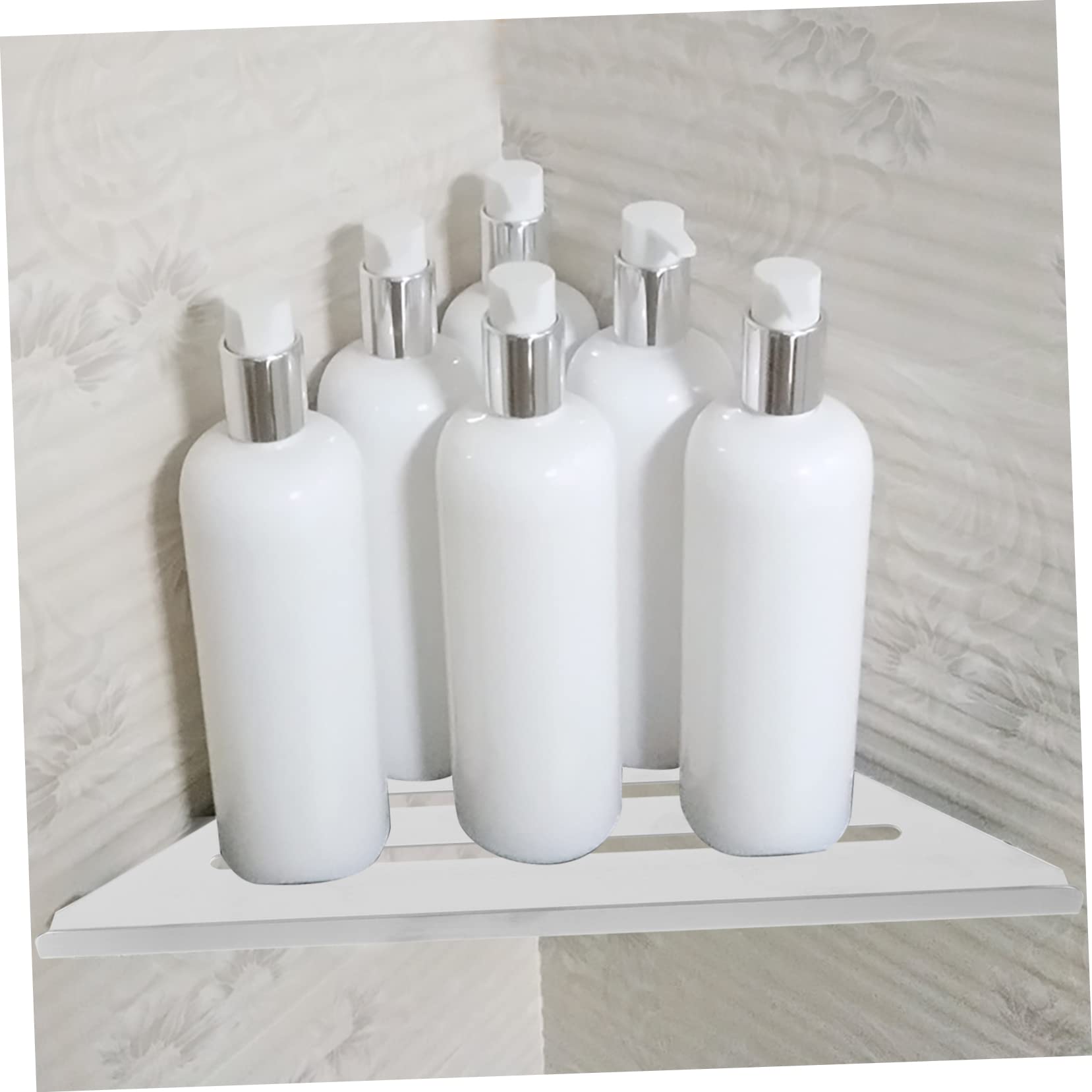 Mensola Doccia Angolare in Acciaio Inossidabile 304 Design a Cornice Rinforzata, Scaffale Portaoggetti da Parete per Bagno e Cucina in Hotel