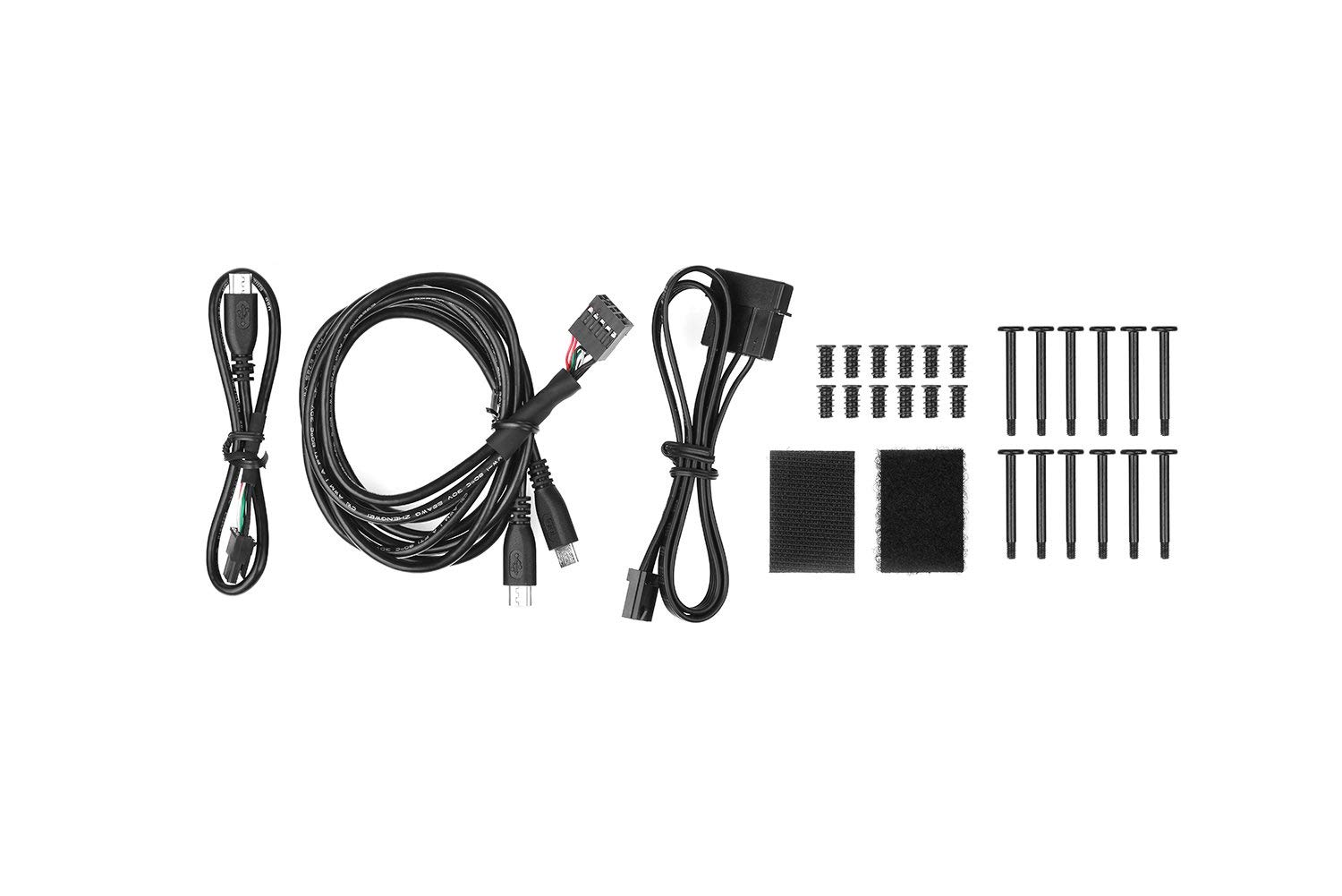 Thermaltake Riing Trio 14 LED RGB TT - Pack de 3 Ventiladores para PC, Color Negro