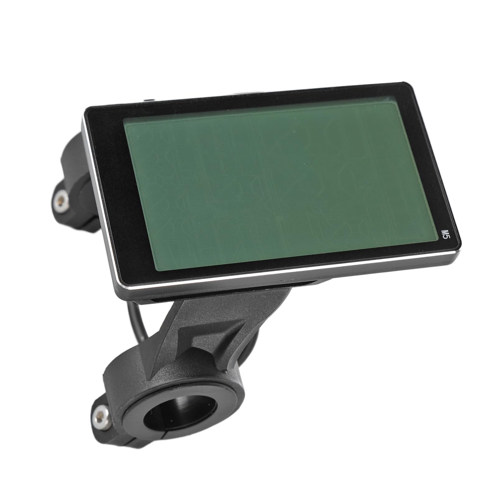 Tbest Panneau ABS pour Vélo électrique M5, écran LCD, Indicateur de Vitesse/Batterie/Puissance pour Modification de Scooter de Vélo électrique, Montage 31.8mm/22.2mm