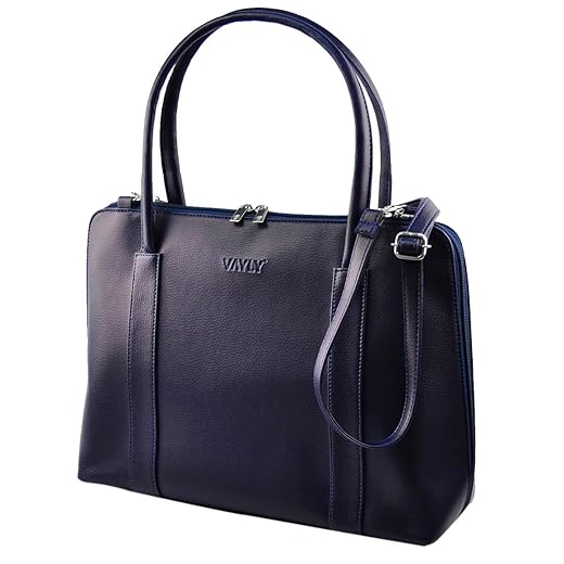 Bolsa Executiva Feminina Sintético Vayly para Notebook, Tablet e Documentos com Alça de Ombro Regulável