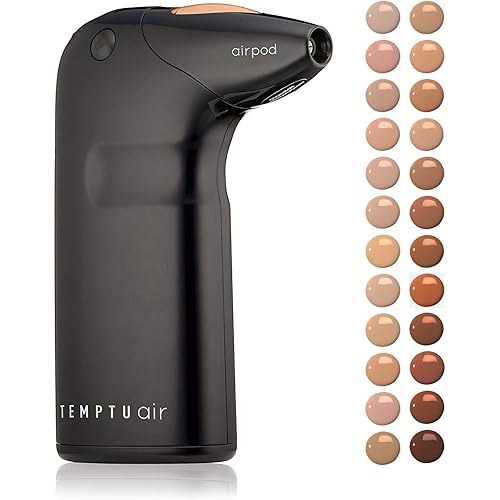 TEMPTU Air Airbrush Starter Kit: Cordless Professional At-Home Airbrush Makeup Travel-Friendly Anti-Aging, Long-Wear, Buildable Foundation For Healthy Skin