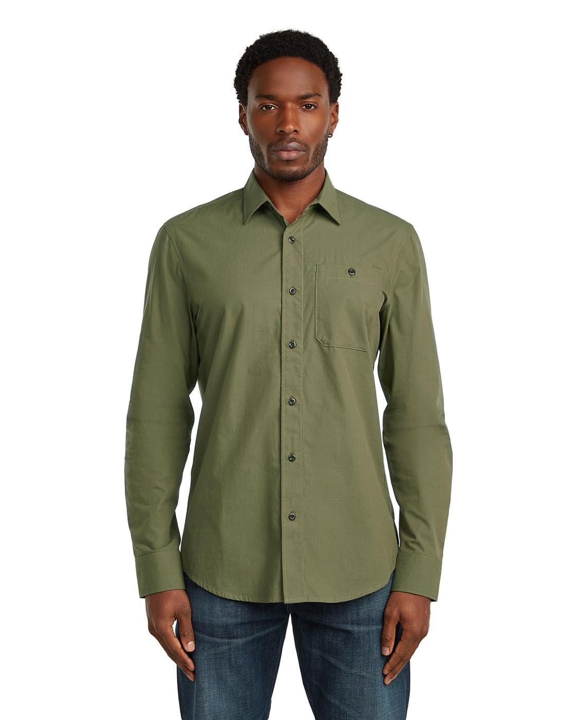 G-STAR Men's Bristum 2.0 Slim Shirt, Size: XS, Color Multicolor