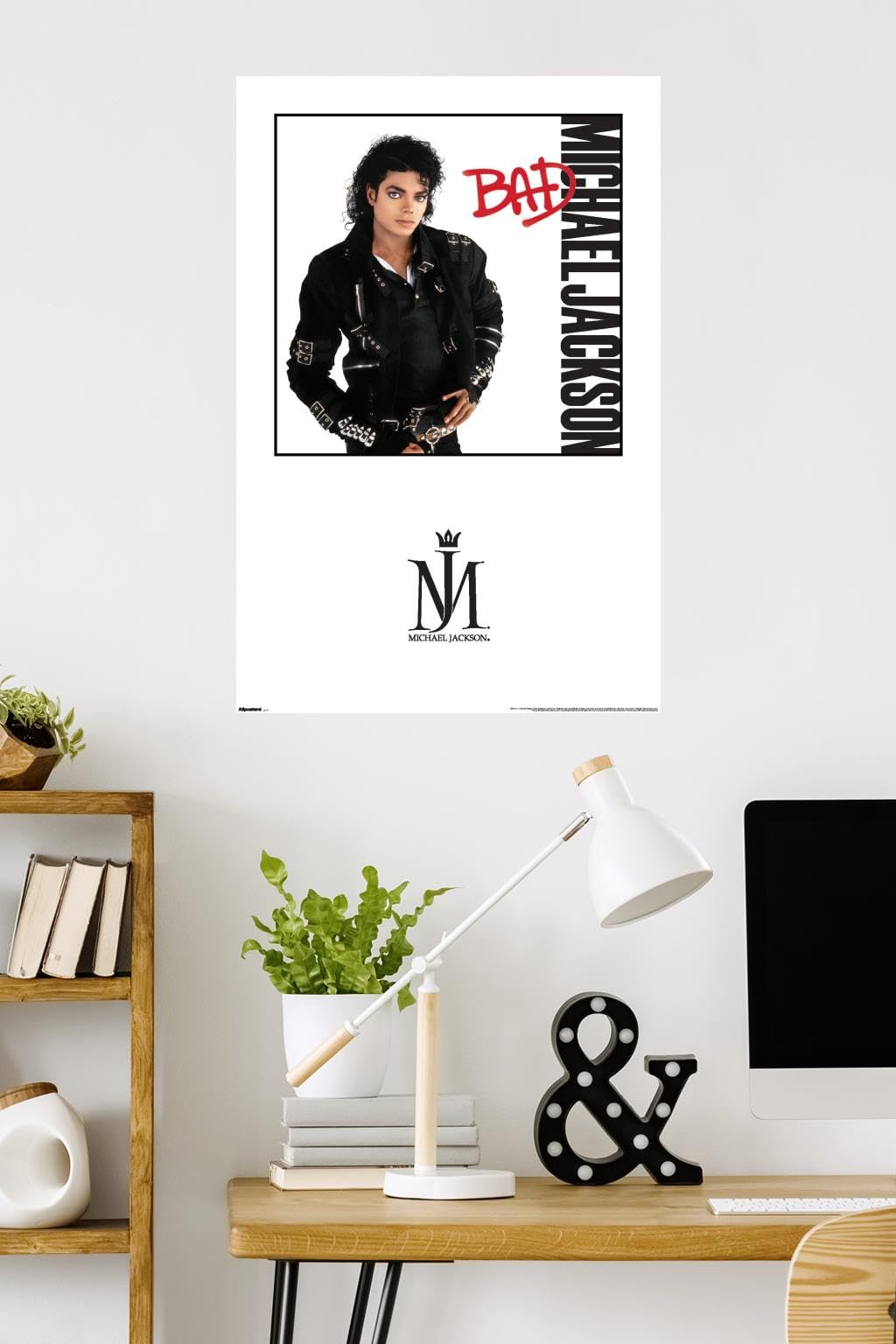Amazon.com: Trends International Michael Jackson - Bad Album