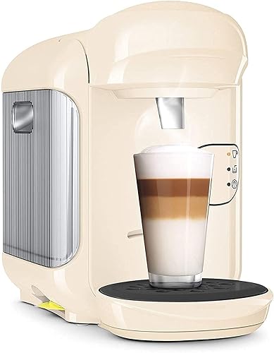 Miniatura 1 de Cafetera 2 en 1, cafetera espresso con vaporizador con bandeja de goteo, espumador de leche integrado y depósito con perilla de control ajustable,