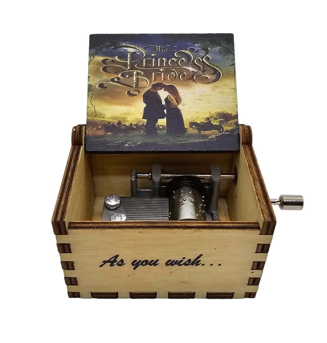 Black Bazaar The Princess Bride Music Box Storybook Love Theme 1987 Princess Buttercup Westley I Love You As You Wish