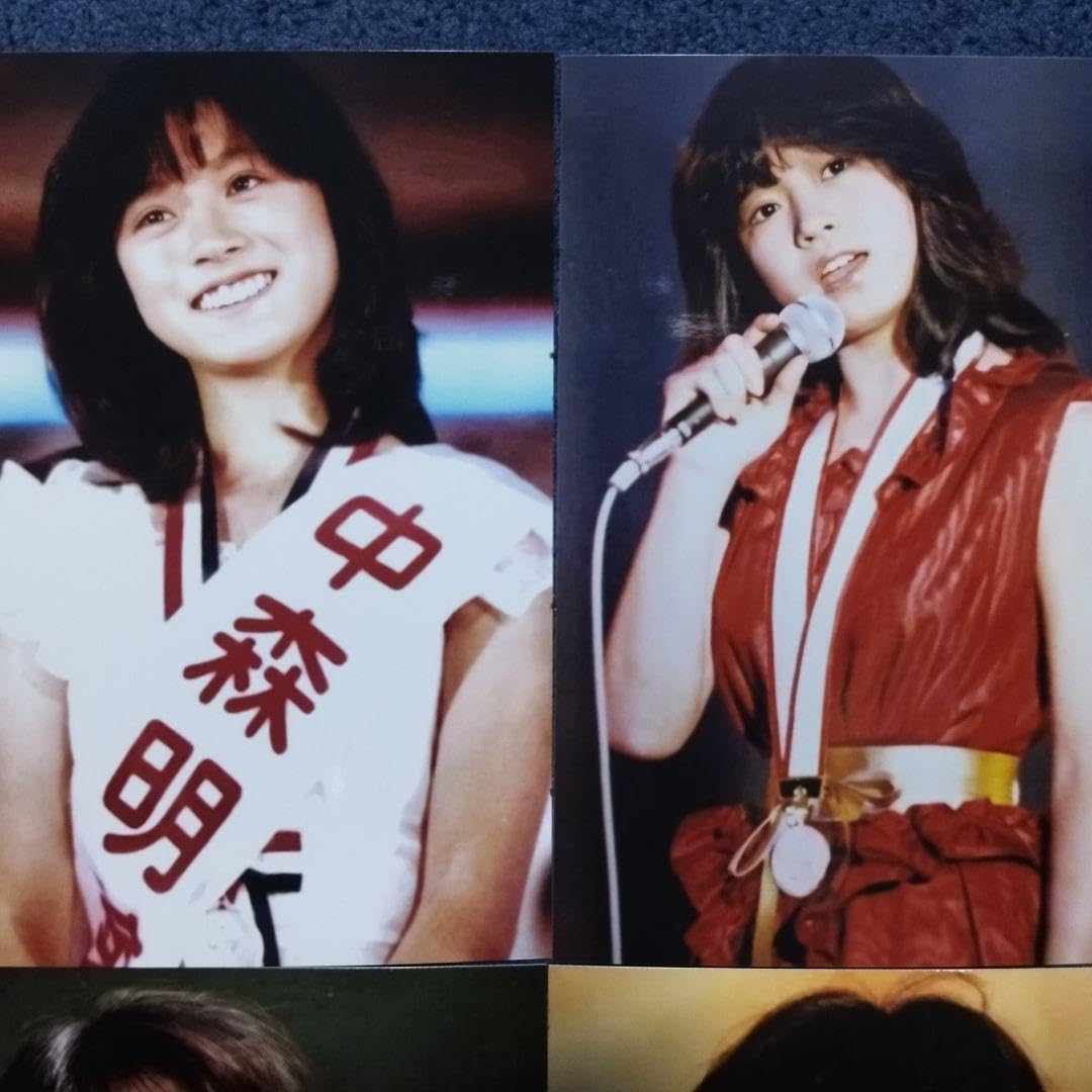 Amazon.co.jp: 中森明菜 写真 4枚 L判サイズ G : Toys & Games
