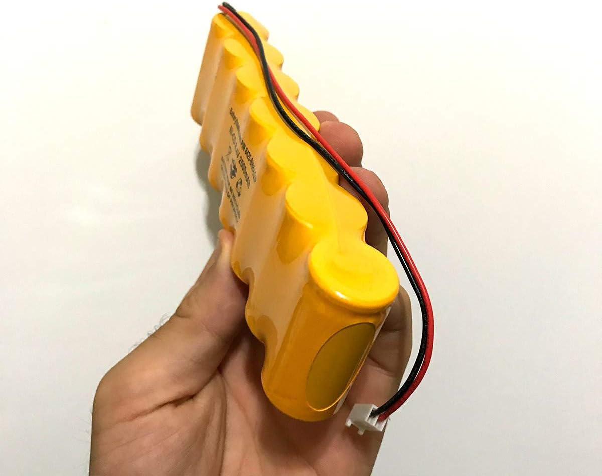 93011385 Battery Exit Sign Emergency Light Ni-CD Battery Pack Replacement 8.4v 2500mah