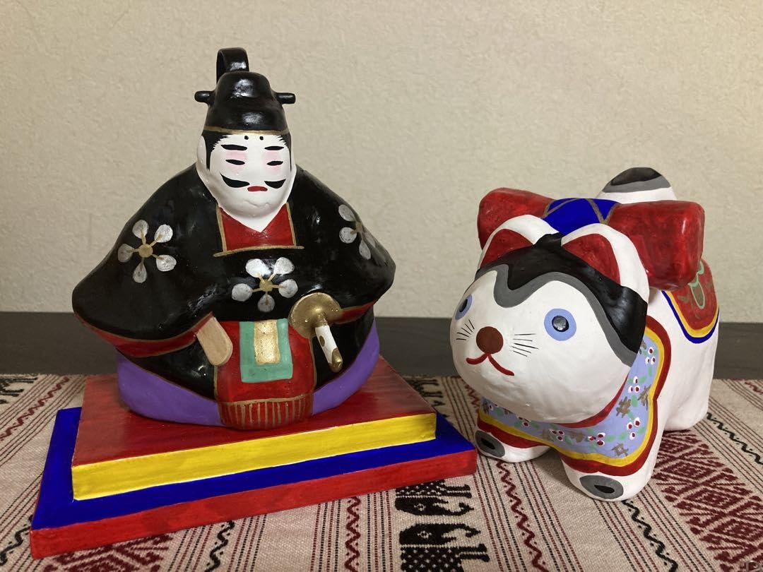 Amazon.co.jp: 浜松張子天神 犬 張子 2点セット 郷土玩具 張り子 Amazon.co.jp: 浜松張子天神 犬 張子 2点セット 郷土玩具 張り子