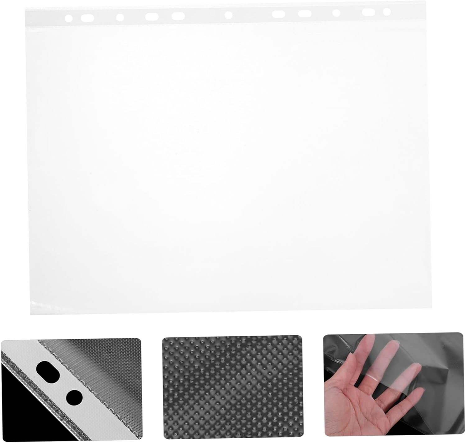 100Pcs Running Bib Holder Sleeve Protective Display Bag for Race Bibs for Athletes Suitable for Marathon Events