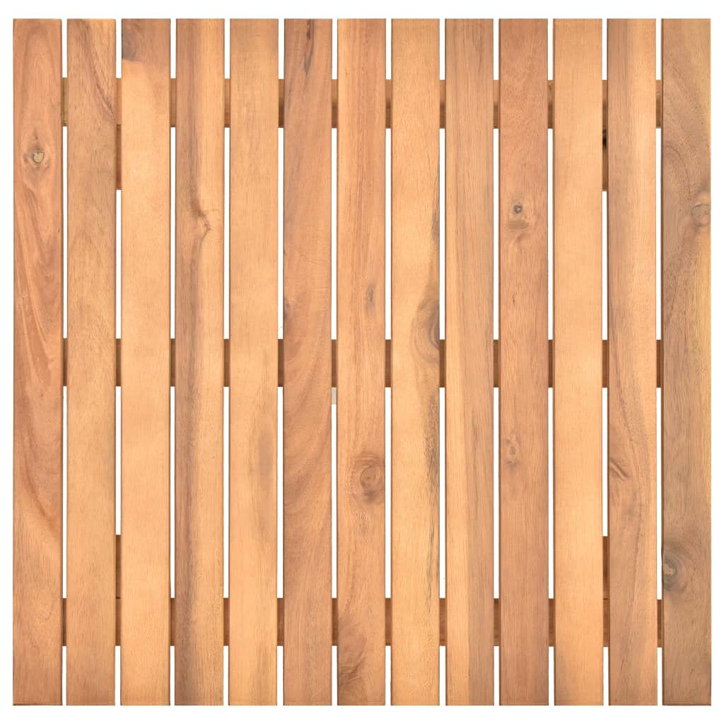Stoły ogrodowe na zewnątrz - stolik kawowy ogrodowy 60x60x36 cm lite drewno akacjowe
