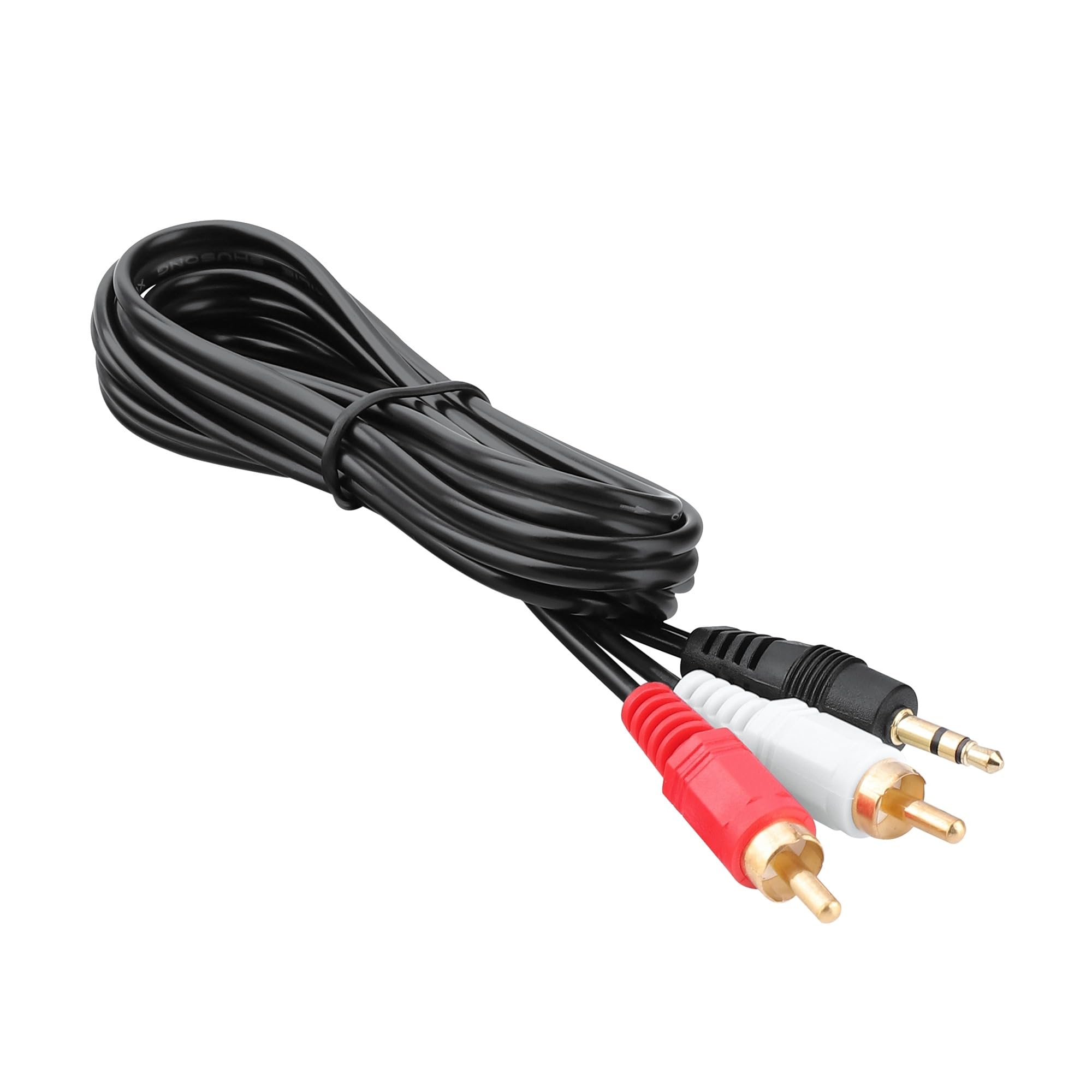 Kabel audio stereo 3,5 mm do 2 RCA, kompatybilny z Bose Solo 5 TV Soundbar Sound Home Theatre Bar System Solo5 & Companion 15 20 QC2 QC15 2 II 3 Series III PC głośniki multimedialne
