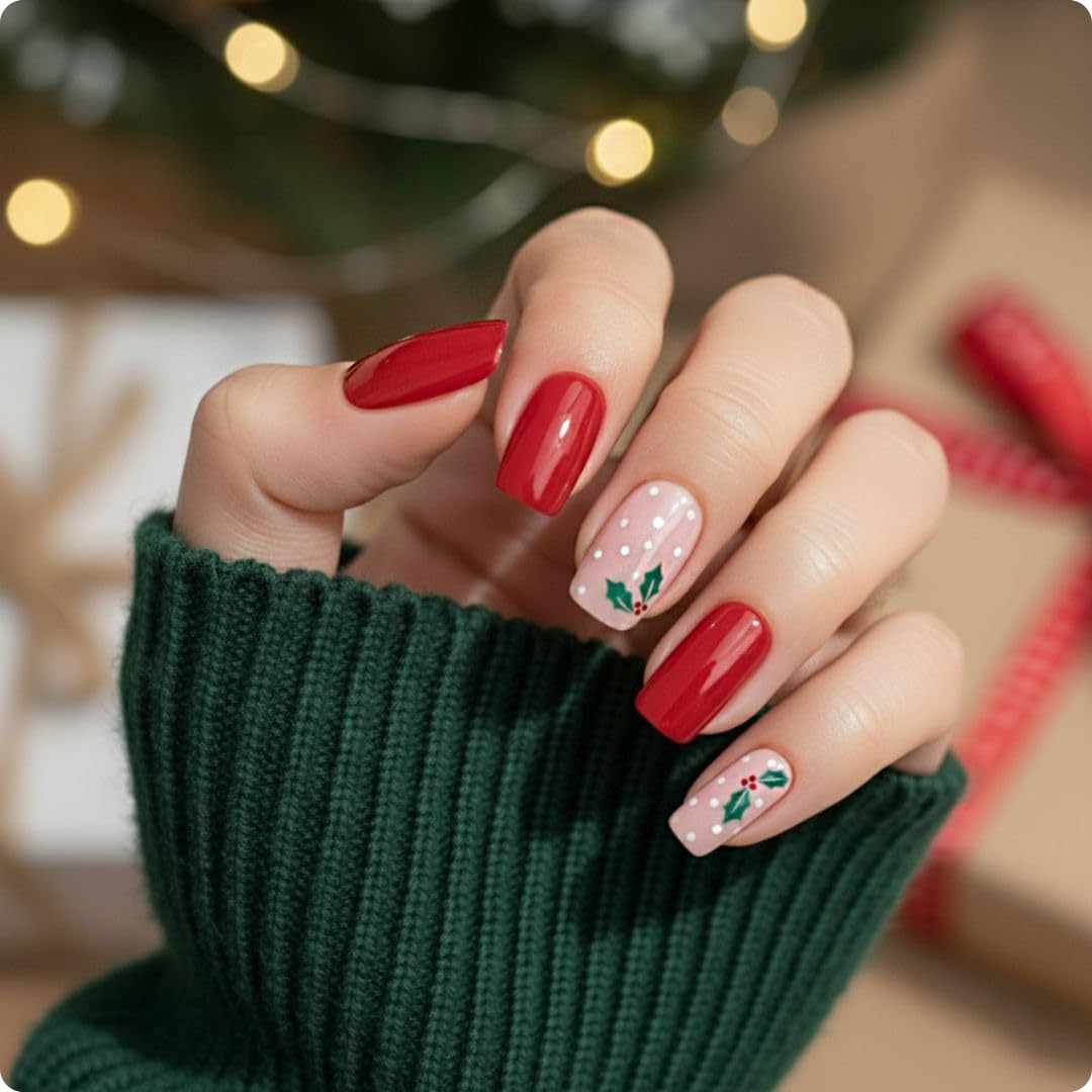 NOOVES Starter Kit: 2 Láminas de Gel + Lámpara Secado + Top Coat + Quartz Dual Stick| 40 uds Beauty Navidad, Semicuradas y Veganas con Lima y Palito de Naranjo