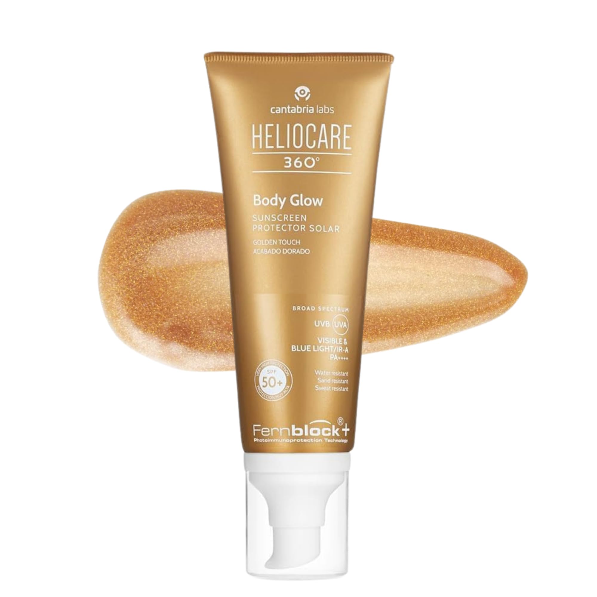 Heliocare 360º Body Glow SPF 50+.- High Photoprotection Body Glow, 100 ml