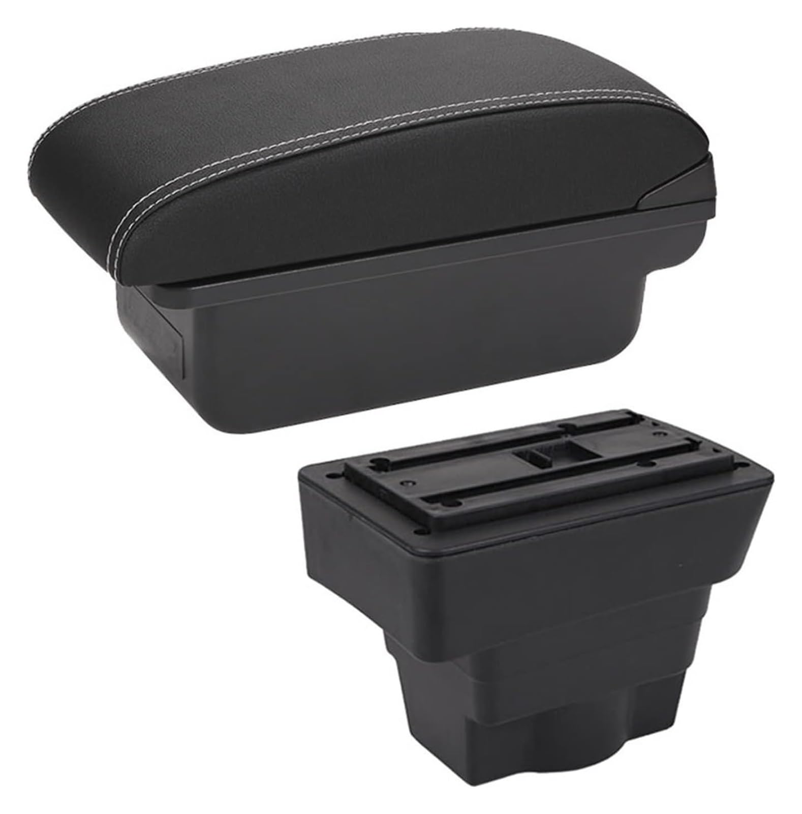 Per Astra J 2012-2020 Box Bracciolo Auto Centrale Portaoggetti Dettagli Interni Accessori Copri Bracciolo Auto(C3 No USB)