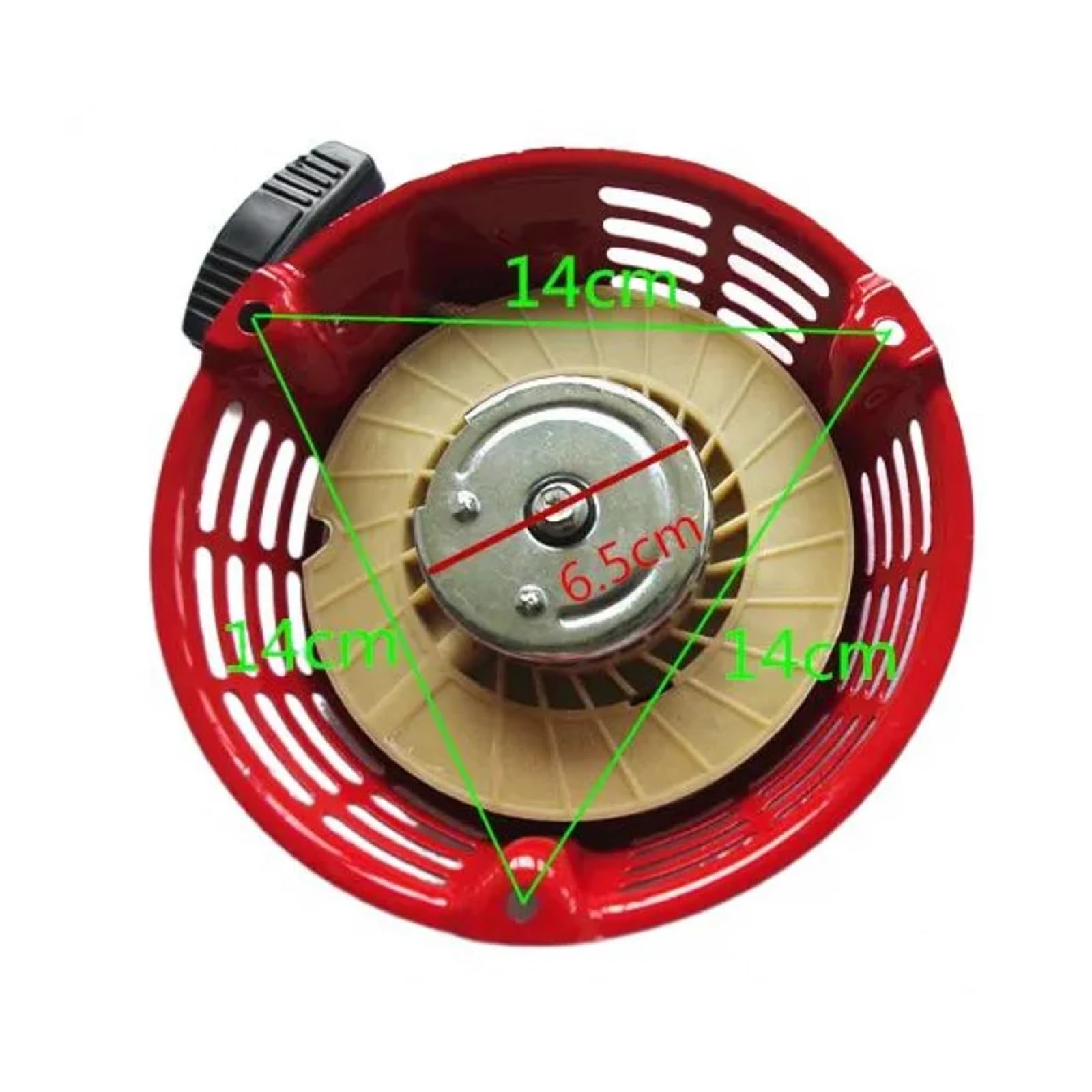 Avviamento a Strappo G150 G200 for G150 G300 GV150 GV200 e Altri 4~6,5 HP con cricchetto in Acciaio, Maniglia di avviamento a Strappo, Gruppo Fune H