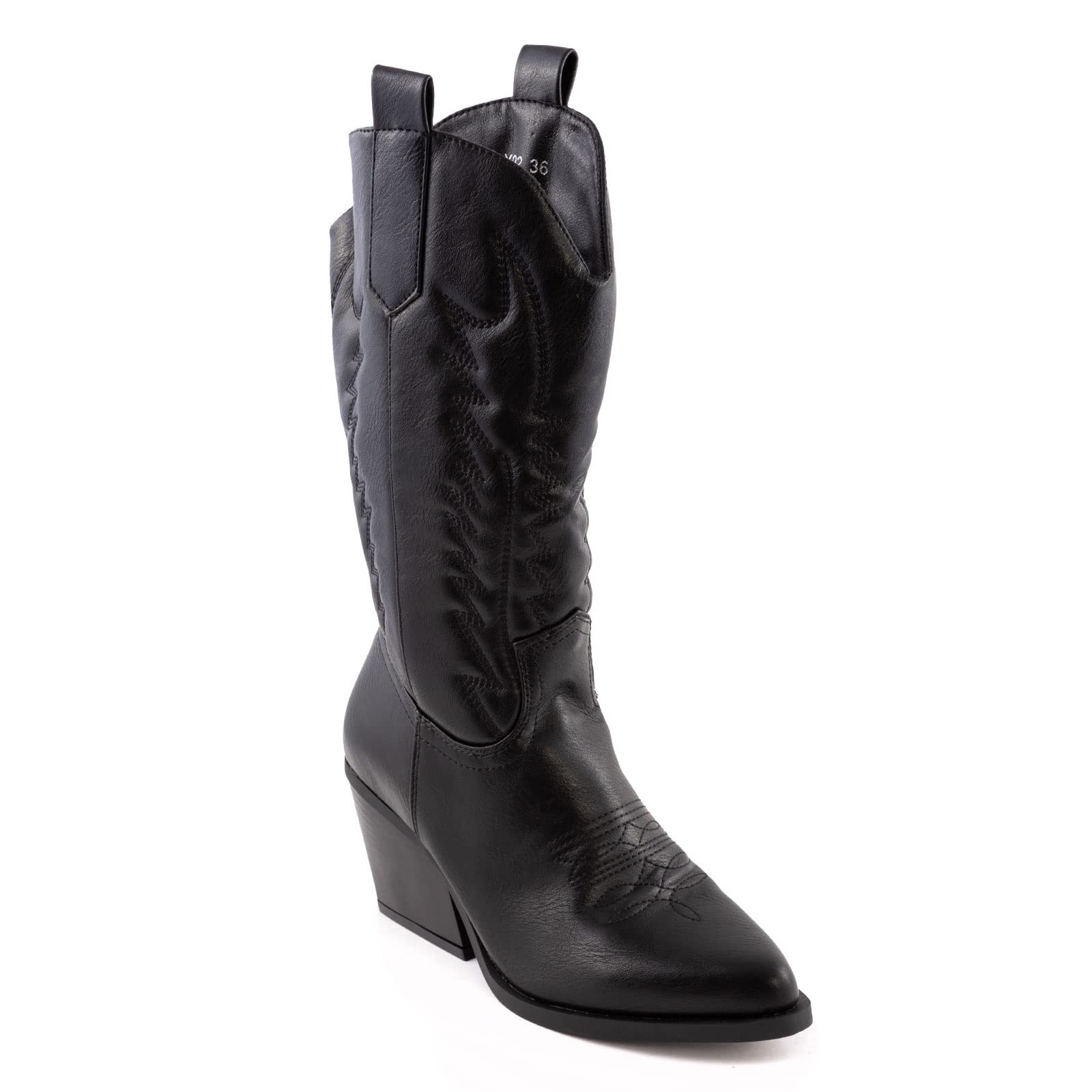 Toocool Stivali Donna Texani Cowboy Western camperos Scarpe Boots Y02