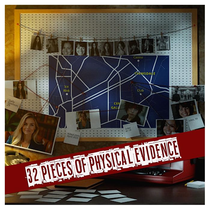 Murder Mission Mystery Game - Detective Killer Case Files - Date Night, Party Groups - Unsolved Cryptic Games - Killer At The Casino - Image 3