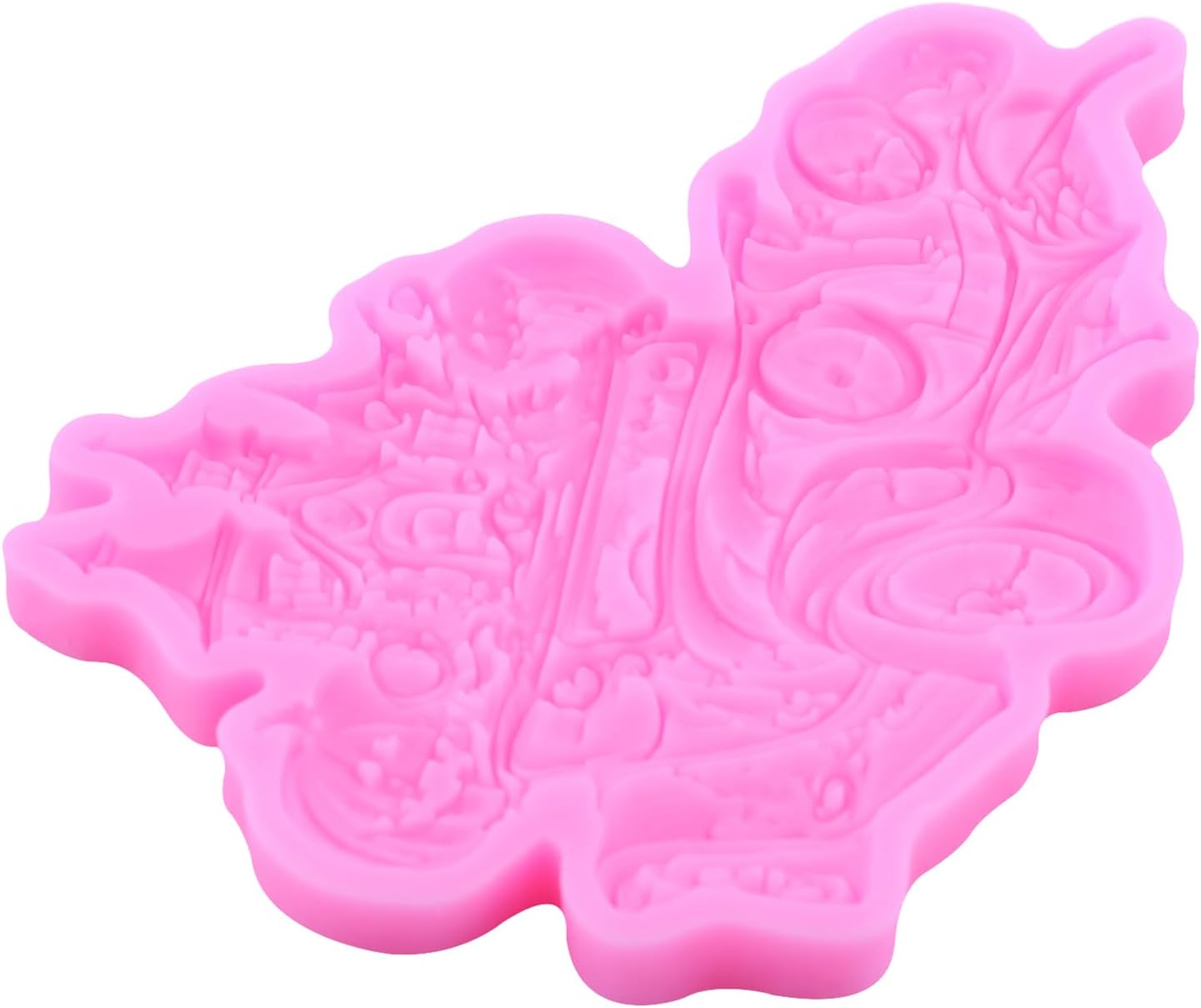 Halloween Silicone Molds Pumpkin Castle Fondant Mold for Cake Decoration Cupcake Topper Chocolate Candy Sugar Craft Gum Paste Polymer - Image 7